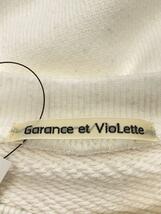 Garance et Violette◆スウェット/2/コットン/WHT/22225-1550Z_画像3