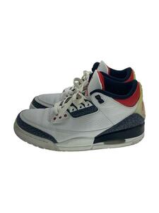 NIKE◆AIR JORDAN 3 RETRO SE-T_エアジョーダン 3 レトロ SE-T/27cm/WHT/レザー