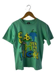 STUSSY◆Tシャツ/M/コットン/GRN