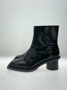 MAISON SPECIAL◆Zip Heel Boots Made In TOKYO/ブーツ/27.5cm/ブラック/レザー