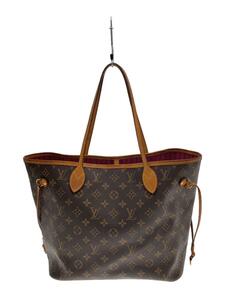 LOUIS VUITTON◆1)ネヴァーフルGM_モノグラム・キャンバス_BRW/PVC/BRW