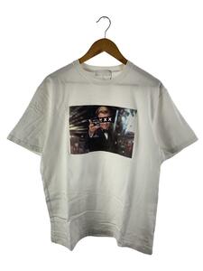 GOD SELECTION XXX◆Leonardo Dicaprio/Tシャツ/L/コットン/WHT/無地