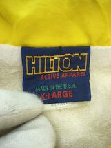 HILTON◆ジャケット/XL/ナイロン/イエロー/HILTON/80年代頃/コーチジャケット/USA製/アメカジ_画像3
