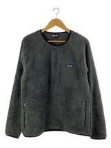 patagonia◆フリースジャケット/M/ポリエステル/GRY/25895FA21_画像1