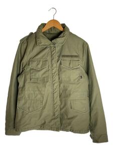 ALPHA INDUSTRIES◆ミリタリージャケット/M/コットン/KHK/830 C-47C710