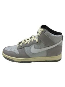 NIKE◆DUNK HIGH PRM_ダンク ハイ プレミアム/27.5cm/GRY