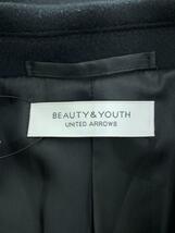 BEAUTY&YOUTH UNITED ARROWS◆ソリッド120S メルトンチェスターコート/L/ウール/ネイビー/1225-139-9118_画像3