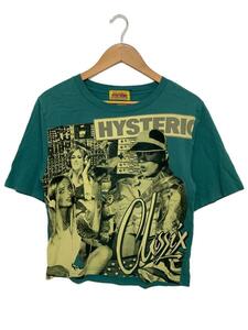 HYSTERIC GLAMOUR◆Tシャツ/FREE/コットン/GRN/01221CT01