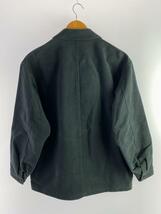 Steven Alan◆BRSH MOLE WORK JACKET/S/コットン/GRN/無地/8125-186-0700_画像2