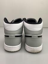 NIKE◆AIR JORDAN 1 MID/27cm/GRY_画像6