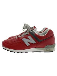 NEW BALANCE◆ローカットスニーカー/UK7/レッド/M576RED/イングランド製