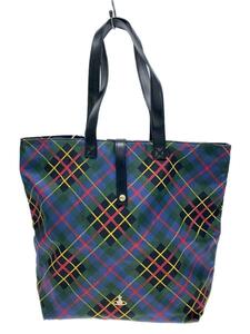 Vivienne Westwood◆タグ付/TARTAN/トートバッグ/-/マルチカラー/チェック/19-01-902010-00