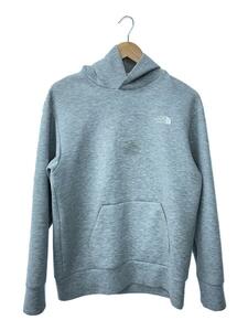 THE NORTH FACE◆TECH AIR SWEAT WIDE HOODIE_テックエアースウェットワイドフーディ/M/ポリエステル/GR