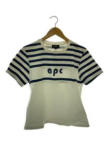 A.P.C.◆Tシャツ/M/コットン/WHT/4114413