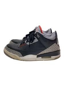 NIKE◆AIR JORDAN 3 RETRO OG/エアジョーダン3レトロ/ブラック/854262-001/27cm