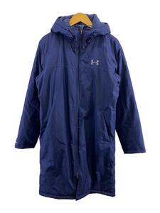 UNDER ARMOUR◆コート/L/ポリエステル/NVY/1305629