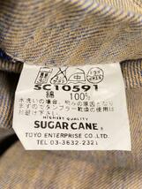 SUGAR CANE◆カバーオール/38/コットン/インディゴ/ストライプ_画像5