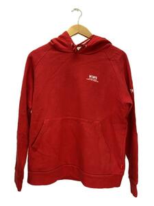 WTAPS◆パーカー/S/コットン/RED/プリント