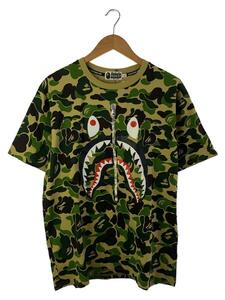 A BATHING APE◆Tシャツ/XL/コットン/KHK/カモフラ/001CSH801019M