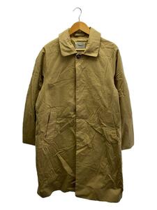 YAECA* trench coat /S/ cotton /BEG/ plain /10502