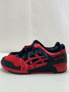 ASICS◆ローカットスニーカー/28.5cm/RED/F460922