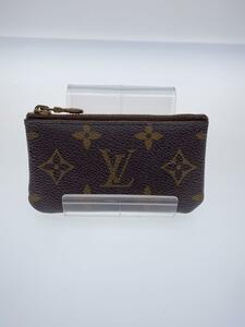 LOUIS VUITTON◆ポシェット・クレ_モノグラム・キャンバス_BRW/PVC/BRW/レディース