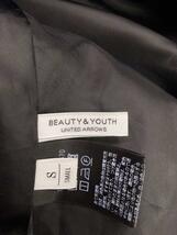 BEAUTY&YOUTH UNITED ARROWS◆ロングスカート/S/ポリエステル/BLK/1624-207-3670_画像4