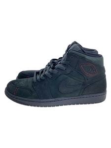 NIKE◆AIR JORDAN 1 MID SE CRAFT_エアジョーダン 1 ミッド SE/29cm/BLK