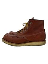 RED WING◆レースアップブーツ/US9/BRD/レザー/9106_画像1