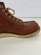 RED WING◆レースアップブーツ/US9/BRD/レザー/9106_画像9