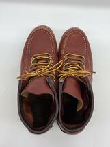 RED WING◆レースアップブーツ/US9/BRD/レザー/9106_画像3