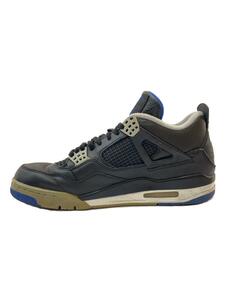 NIKE◆AIR JORDAN 4 RETRO/エアジョーダンレトロ/ブラック/308497-006/28.5cm