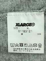X-LARGE◆長袖Tシャツ/XL/コットン/BLK/総柄/01183121_画像4