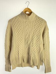 nano universe* sweater ( thin )/36/ wool / cream /669-1222009