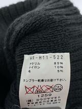 YOHJI YAMAMOTO◆ニットキャップ/FREE/アクリル/グレー/メンズ/HR-H11-522_画像5