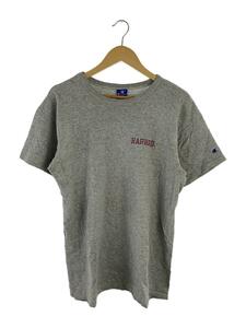 Champion◆Tシャツ/XL/コットン/GRY/プリント/90年代/HARVARD