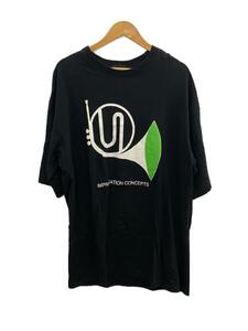 UNDERCOVER◆Tシャツ/2/コットン/BLK/プリント/UCS4893-1