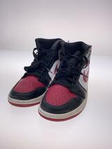 NIKE◆AIR JORDAN 1 MID/エアジョーダン 1 ミッド/ブラック/554724-066/27cm/BLK/_画像2