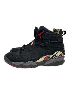 NIKE◆AIR JORDAN 8 RETRO/エアジョーダンレトロ/ブラック/305381-061/28cm/BLK/黒