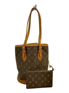 LOUIS VUITTON◆プチバケットPM/ショルダーバッグ/PVC/BRW/総柄/M42238