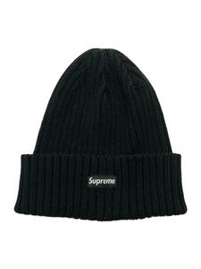 Supreme◆ニットキャップ/FREE/コットン/BLK/無地/メンズ