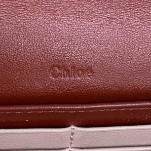 Chloe◆20AW/Cロゴ/長財布/レザー/カーフスキン/BRW/レディース/内側状態考慮の画像3