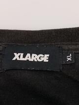 X-LARGE◆長袖Tシャツ/XL/コットン/BLK_画像3