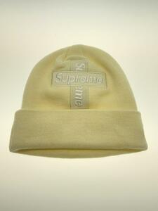 Supreme◆ニットキャップ/-/アクリル/WHT/メンズ