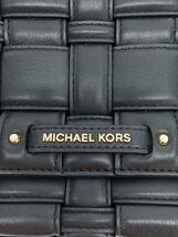 MICHAEL KORS◆ショルダーバッグ/フェイクレザー/BLK/32S1G2IC7U_画像5