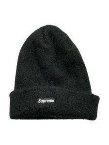 Supreme◆縮み有/20AW/Mohair Beanie/ニットキャップ/FREE/モヘア/BLK/無地/メンズ