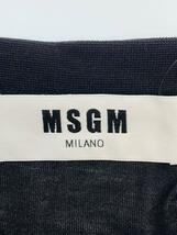 MSGM◆Tシャツ/L/コットン/BLK/195298-99_画像3