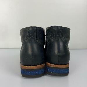 visvim◆WILLY BOOTS-FOLK/レースアップブーツ/US8.5/ブラック/レザーの画像6