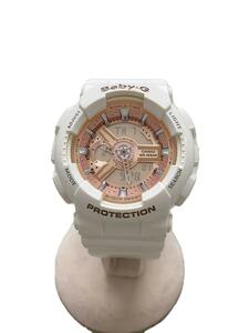 CASIO* quartz wristwatch *Baby-G/ Digi-Ana /-/WHT/WHT