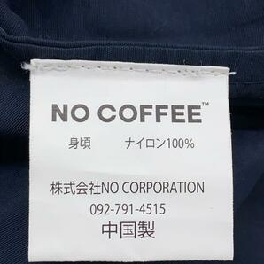 NO COFFEE/長袖シャツ/L/ナイロン/NVY/無地の画像4